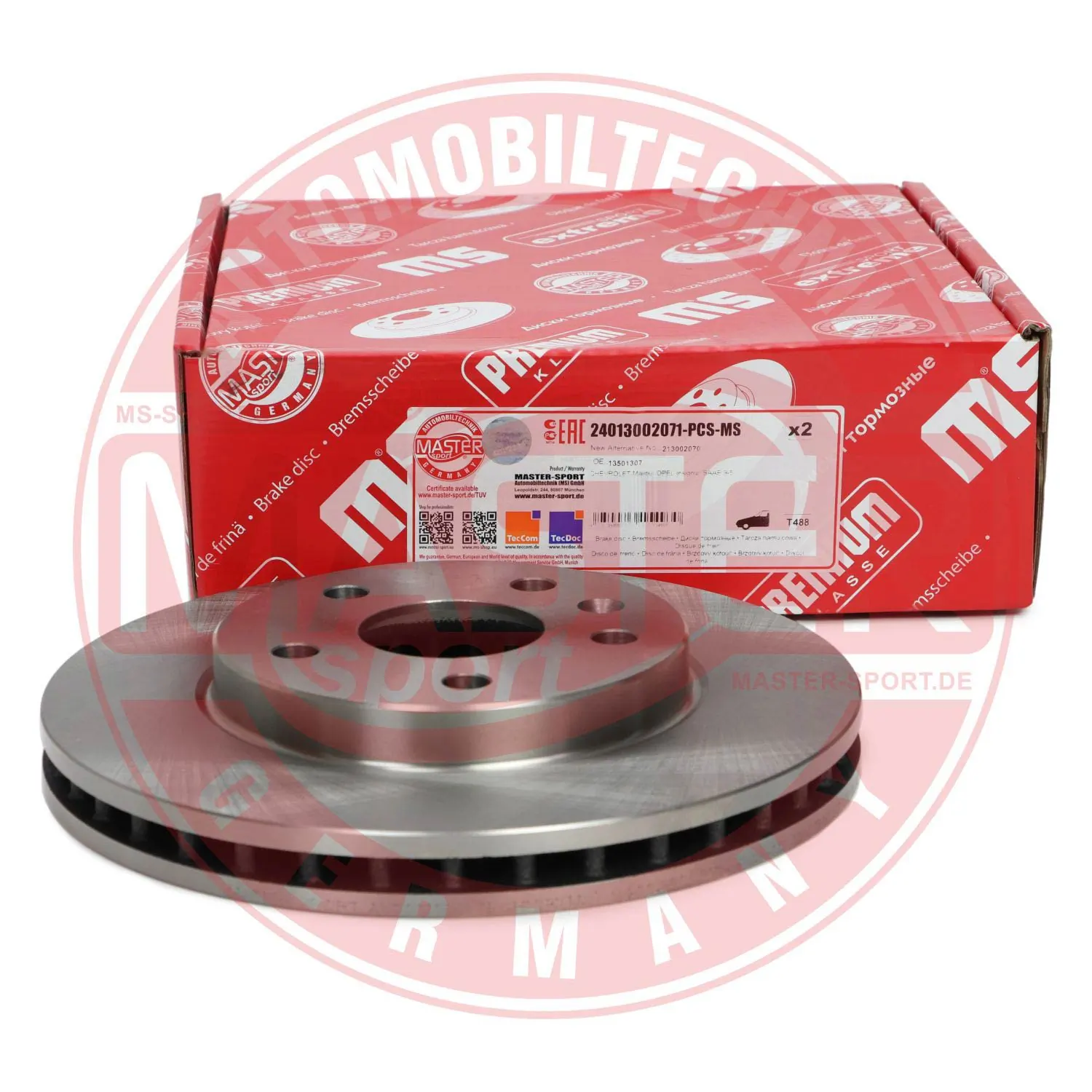 Тормоз дисковый передний Master-sport 24013002071PCSMS цена, от 73.33 USD