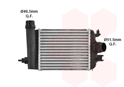 Radiador de intercooler Renault Clio 5 B7