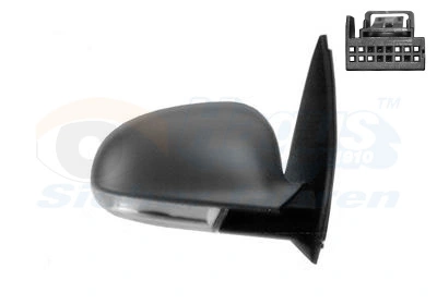 Наружное зеркало правое Polcar 9514524S цена, от 68.45 USD