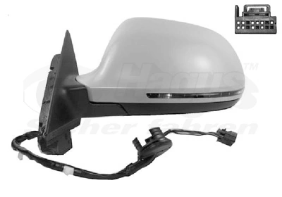 Espelho de retrovisão esquerdo Audi A4 8K2