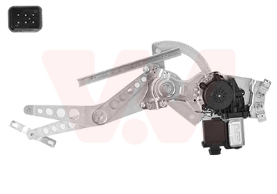 Mecanismo de acionamento de vidro da porta dianteira esquerda Opel Zafira A05