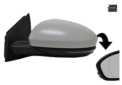 Espelho de retrovisão esquerdo Renault Clio 5 B7