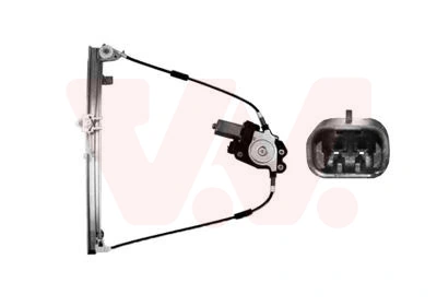 Mecanismo de acionamento de vidro da porta dianteira esquerda Ford Escort 5 GAL