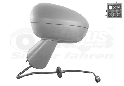 Espelho de retrovisão esquerdo Opel Meriva