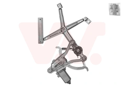 Mecanismo de acionamento de vidro da porta dianteira direita Mercedes E C124