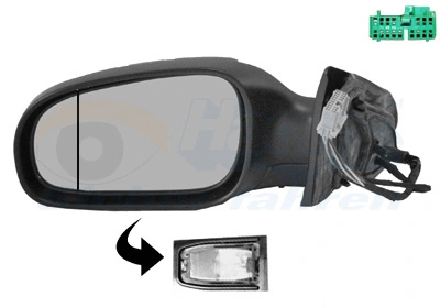 Espelho de retrovisão esquerdo Volvo S60 1 RS, RH