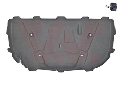 Isolamento de ruído da capota Audi A4 8K2