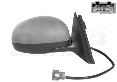 Правое боковое зеркало Diamond/DPA 5J1857508E