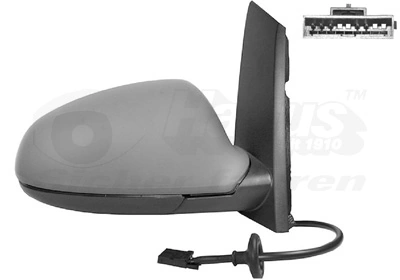 Espelho de retrovisão direito Ford Focus 2 DB, FCH, DH