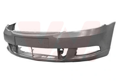 Бампер передний в сборе на Skoda Octavia II A5 1Z3