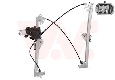 Mecanismo de acionamento de vidro da porta dianteira direita Smart FORTWO 451