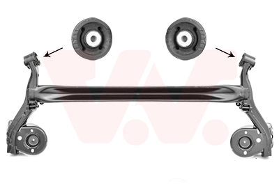 Viga de suspensão traseira (plataforma veicular) Hyundai I20 1 PB