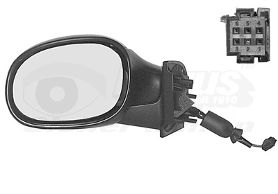 Зеркало левое VAN Wezel 925807