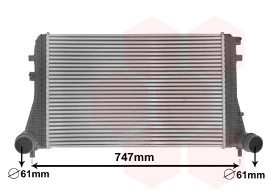 Radiador de intercooler Audi A3 8PA