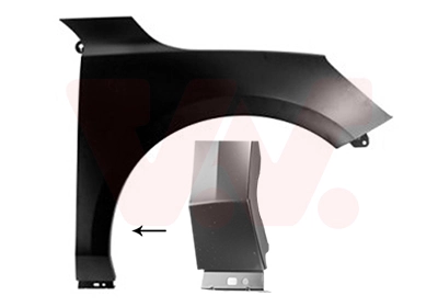 Pára-lama dianteiro direito Ford Focus 4 HN