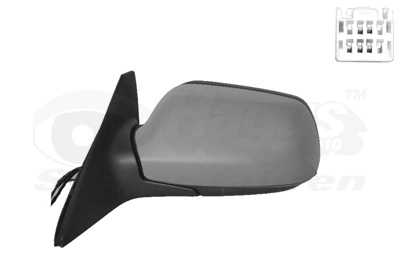 Espelho de retrovisão esquerdo Mazda 6 GG