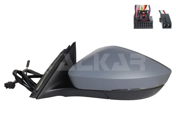Купить Правое зеркало Шкода Суперб III 3V3