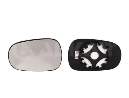 Elemento espelhado do espelho de retrovisão para Renault LOGAN I LS