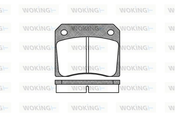 424515 Peugeot/Citroen Колодки тормозные дисковые комплект