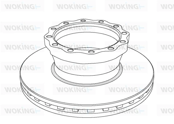  Тормозные диски MAN L2000 