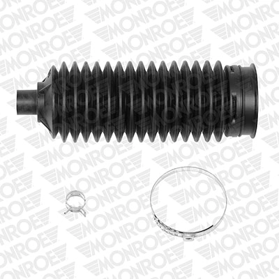 Bota de proteção do mecanismo de direção (de cremalheira) para KIA Sportage II JE