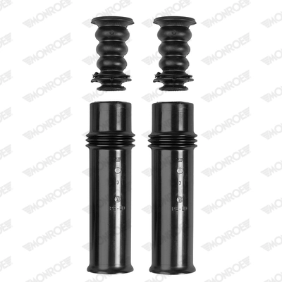 Pára-choque (grade de proteção) de amortecedor traseiro + bota de proteção Peugeot 307 CC 3B