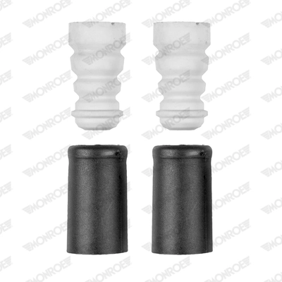 Pára-choque (grade de proteção) de amortecedor traseiro + bota de proteção Nissan Micra K10