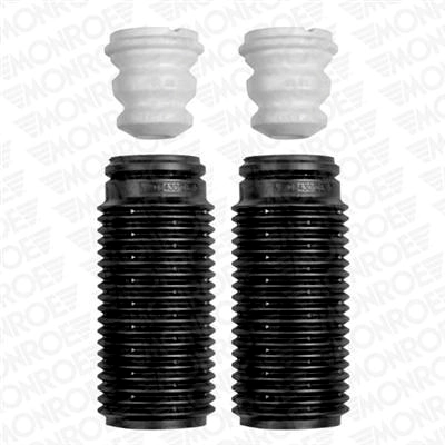 Pára-choque (grade de proteção) de amortecedor traseiro + bota de proteção Nissan Sunny 3 N14