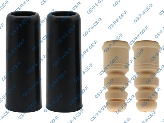 Pára-choque (grade de proteção) de amortecedor traseiro + bota de proteção Volkswagen Passat 3B3