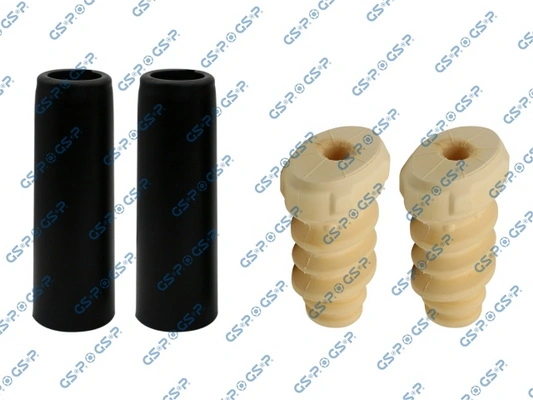 Pára-choque (grade de proteção) de amortecedor traseiro + bota de proteção Skoda Octavia 1Z5