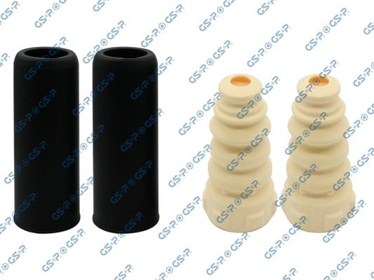 Pára-choque (grade de proteção) de amortecedor traseiro + bota de proteção Volkswagen Passat 3C2