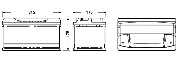 CB802 Exide Аккумуляторная батарея