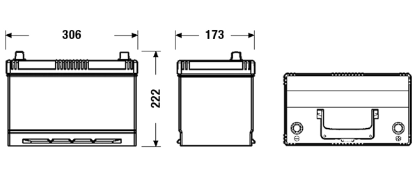 CB954 Exide Аккумуляторная батарея