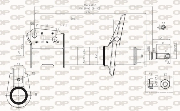 SAB825731 Open Parts