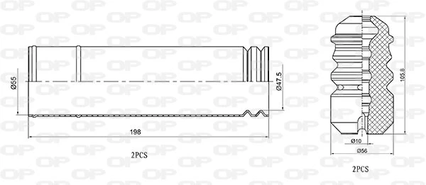 DCK507104 Open Parts