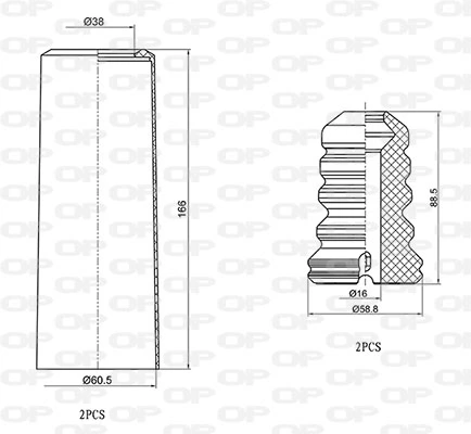 DCK505804 Open Parts