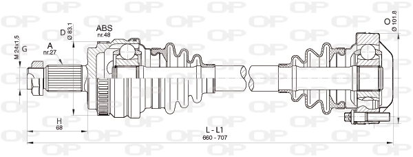 DRS635700 Open Parts
