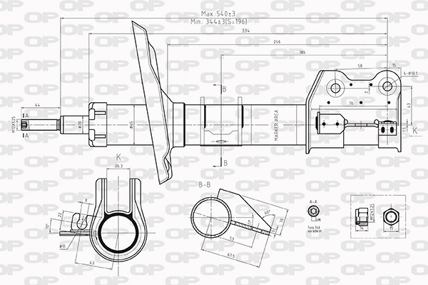 SAB801331 Open Parts