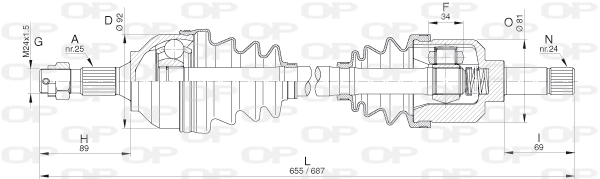 DRS630100 Open Parts