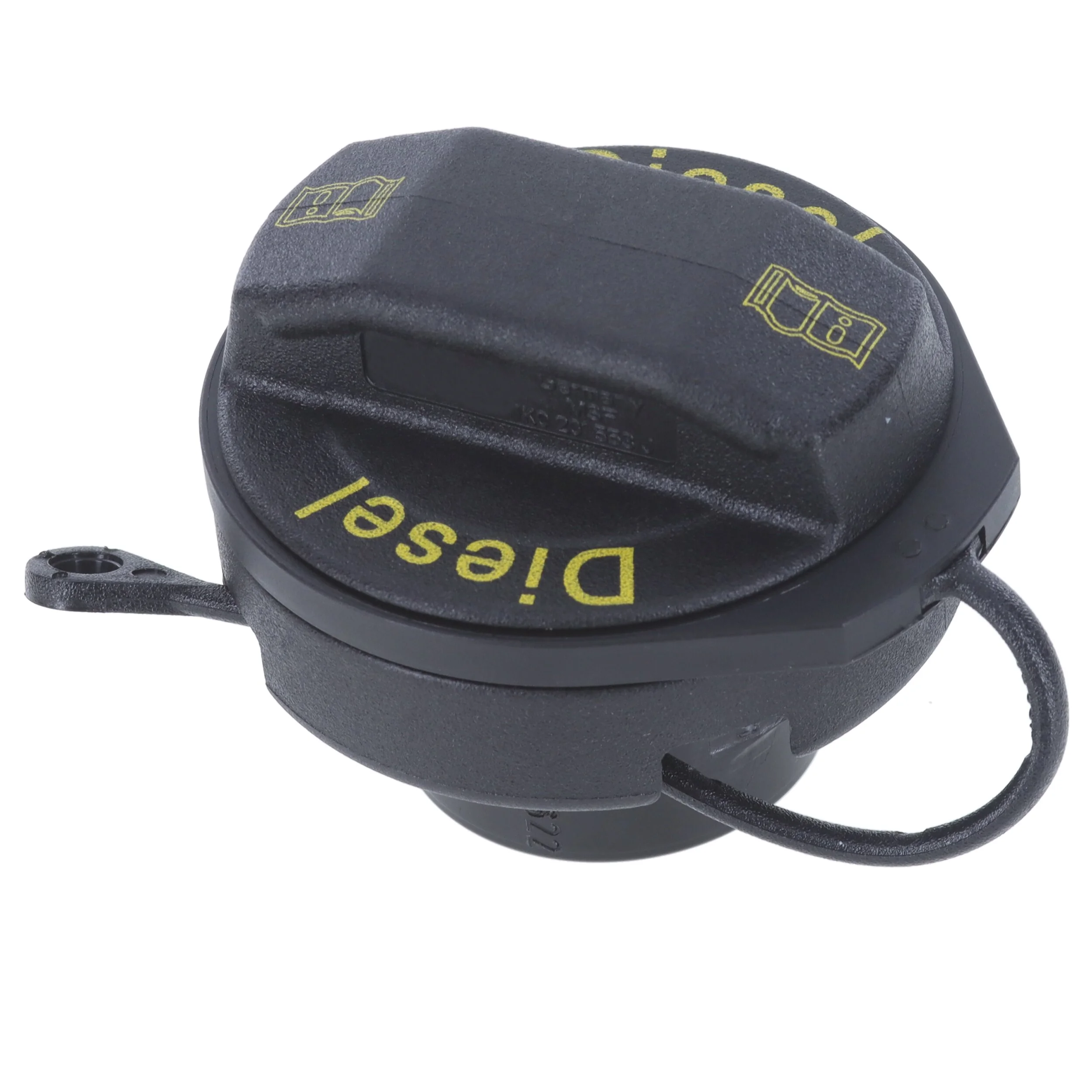 Tampa (tampão) do tanque de combustível Skoda Fabia 2 5J2, 542, 572, 582