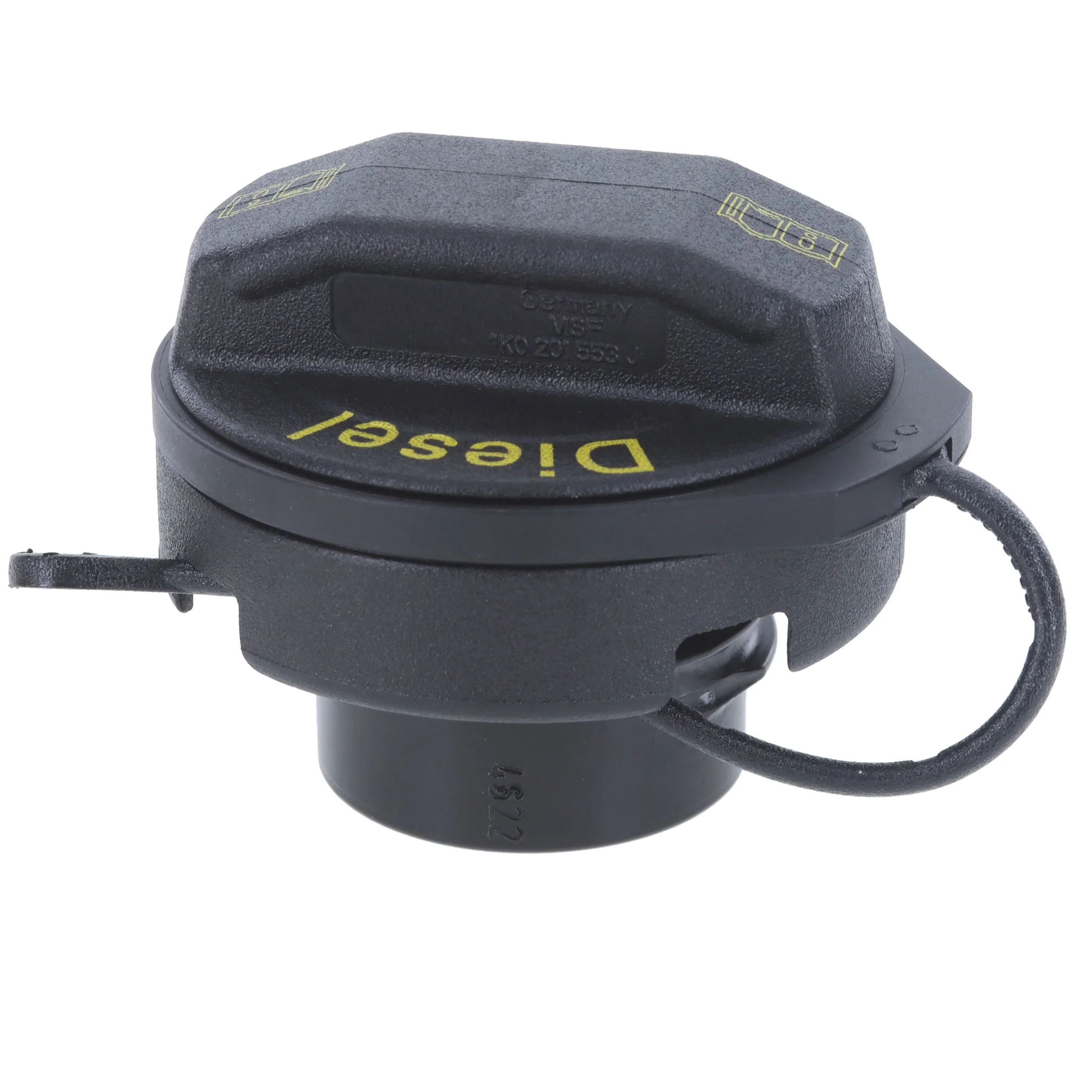 Tampa (tampão) do tanque de combustível Skoda Fabia 2 5J2, 542, 572, 582