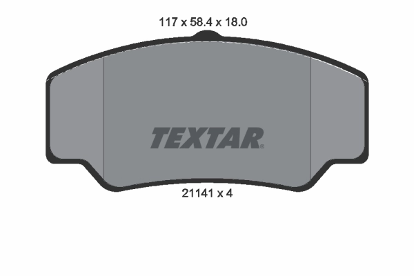 Sapatas do freio dianteiras de disco Ford Transit 4 T