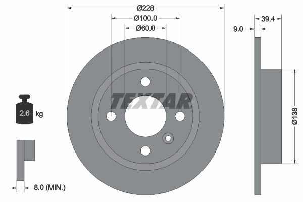 Дисковый тормоз на Volvo 440 K 445