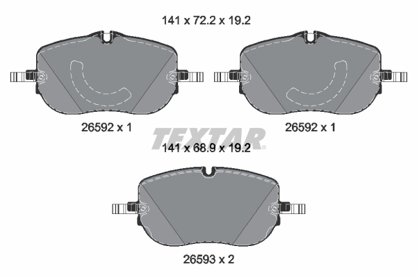 Колодки Mercedes A0004200004 цена, от 63.08 USD