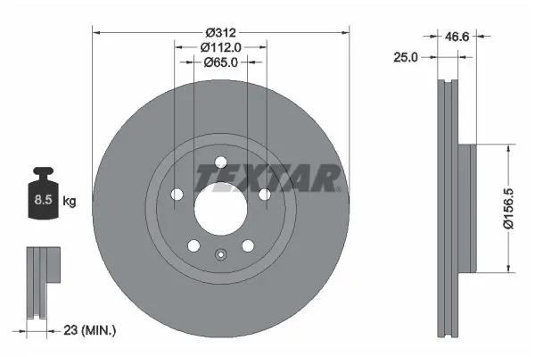 Купить DDF2702C Ferodo Ротор тормозной