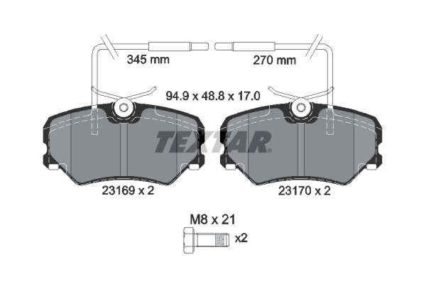 Купить 425107 Peugeot/Citroen Колодки тормозные