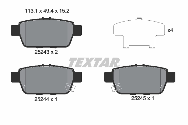 2524301 Textar
