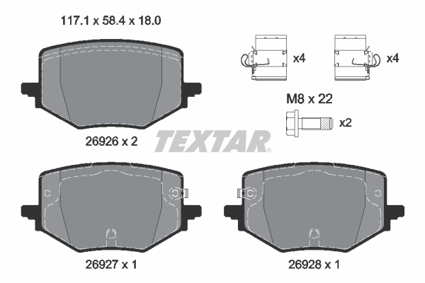 Колодки дисковые  Renault (RVI) 440600296R цена, от 62.29 USD