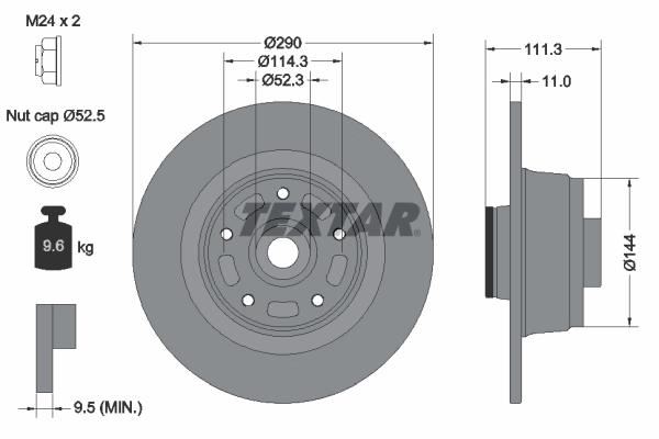 Задний тормозной диск Renault (RVI) 432020912R цена, от 141.56 USD