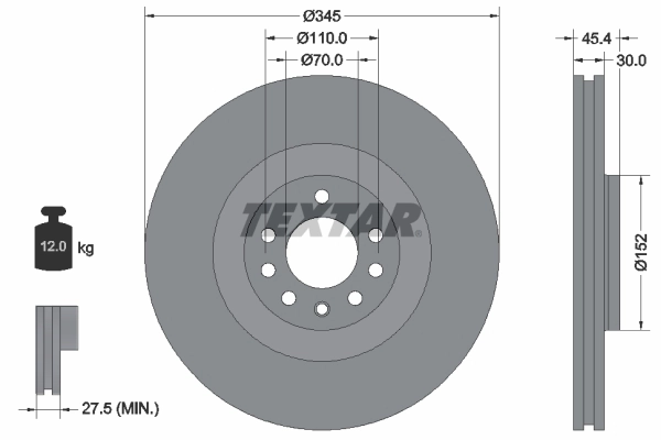 Купить 93188445 Peugeot/Citroen Ротор тормозной